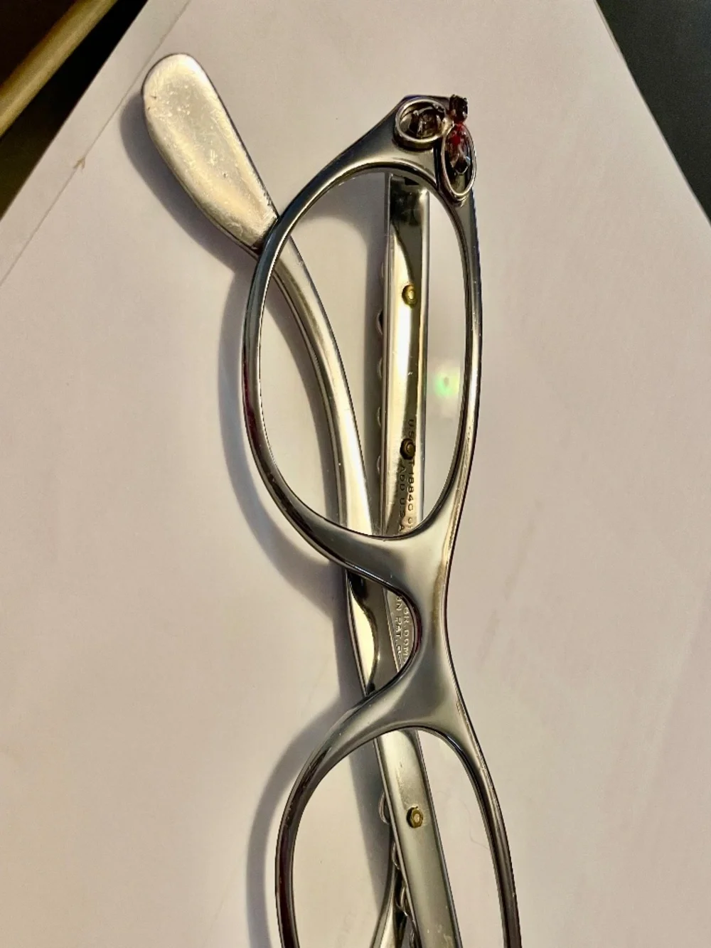 Vintage Tura Rhinestone 1960s Cat Eye Glasses